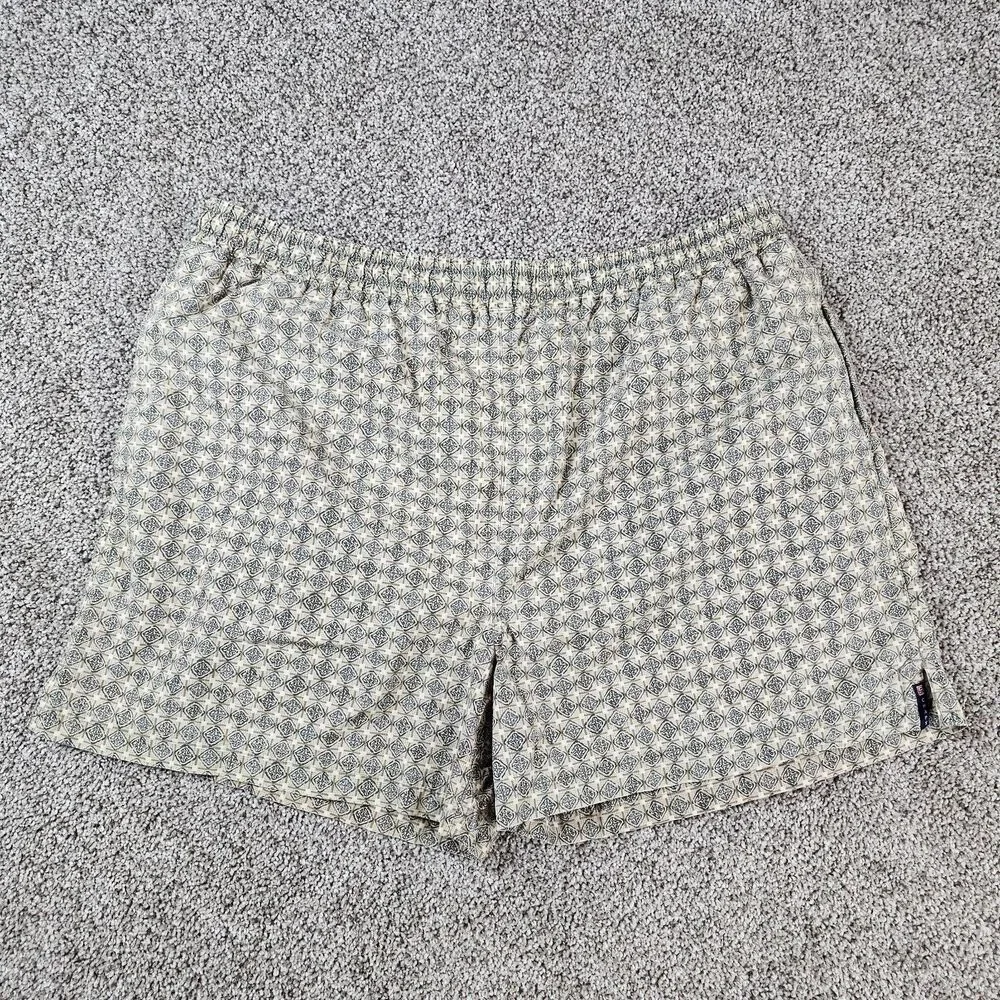 Vintage Chaps Ralph Lauren Shorts Mens XL Swim Trunks Lined Geometric AOP 90s